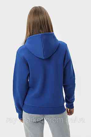 Худи женское базовое утепленное RAY BASIC васильковое (U0401W-Royal Blue) Киев