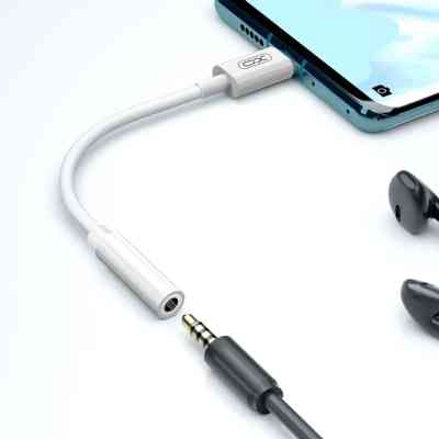 Переходник USB-C to 3.5mm M XO (NB-R161.white) Винница