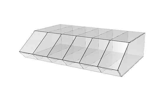 Диспенсер EKOSTAR для мармеладів, снеків, горіхів 6 комірок Київ