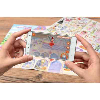 Набор для творчества Scribble down Набор переводных наклеек с онлайн приложением Сказка про при (SD/21) Винница