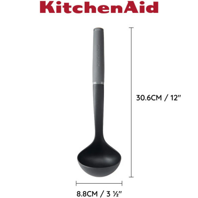 Ополоник KitchenAid Coreline, 31,5 см, сірий (KAS006OHCGG) Вінниця - фото 6
