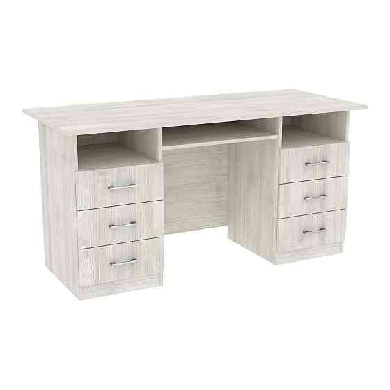 Стол офисный ОСП-4, Дуб Шамоні Світлий, 1500/600/760 Львов