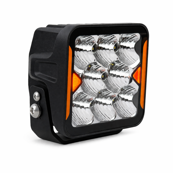 Світлодіодна фара StarLight SL-W0240F квадратна, ближнє світло WHITE + DRL 40W 4800Lm 5700K 12/24V Харків