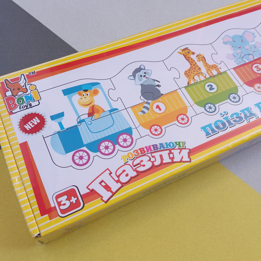 Детский развивающий пазл 