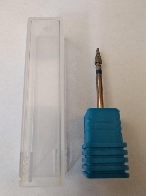 Борфреза алмазная тип M 3x7x2,35 конус (синяя линия) Полтава - фото 1