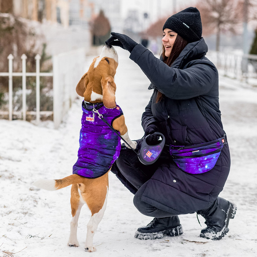 Курточка для собак WAUDOG Clothes малюнок "NASA21", M45, В 62-64 см, С 35-38 см Коломия - фото 2