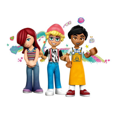 Конструктор LEGO Friends Кофейня Хартлейк-Сити (42618) Винница - изображение 11