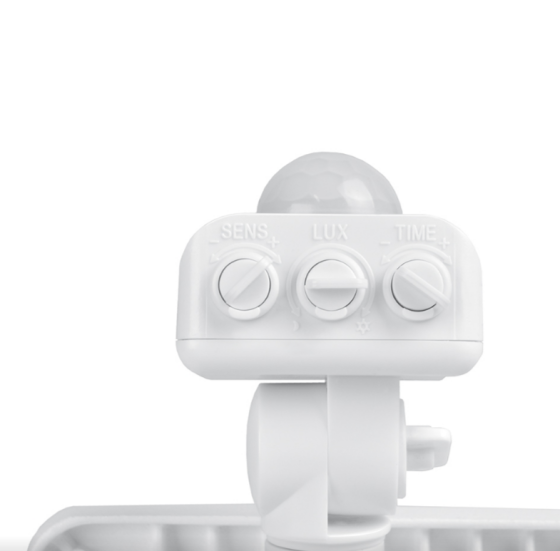 LED Прожектор 50W 5000К 220V з датчиком руху та освітлення білий VL-F2e505W-S Videx Житомир