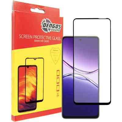 Скло захисне Dengos Full Glue OPPO A5 Pro (black) (TGFG-394) Вінниця