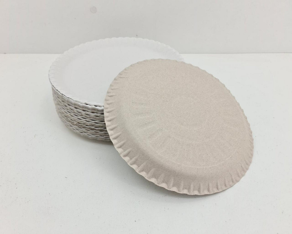 Одноразові тарілки паперові діаметр 250 мм (100 шт.) Харків - фото 4