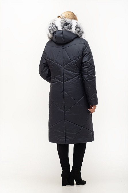 Теплая женская зимняя куртка в больших размерах Киев - изображение 2