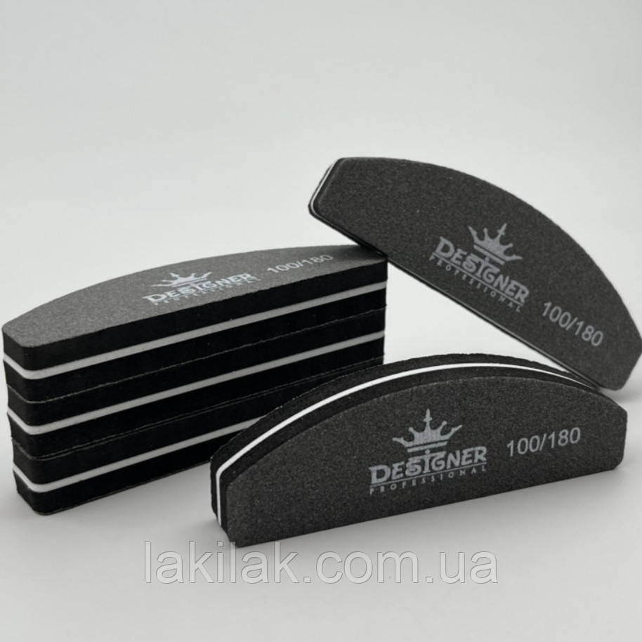 Міні-баф Designer 100/180 грит (чорний) Херсон - изображение 1