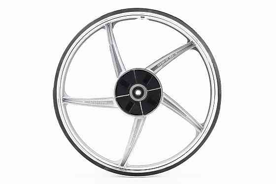 Диск задній литий 1,6-17" ALPHA/ACTIVE "промені", сріблястий (вісь 12мм) Киев