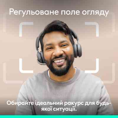 Веб-камера Logitech Brio 4K Ultra HD Graphite (960-001718) Винница