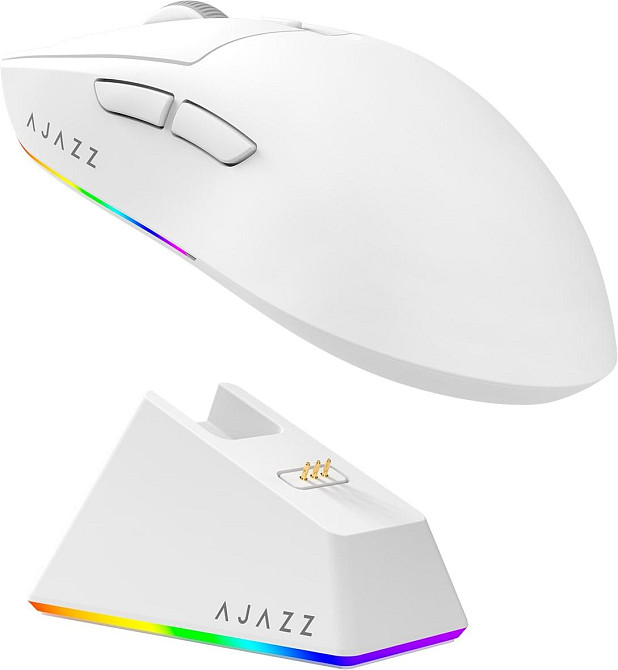 Миша бездротова Ajazz AJ139 V2 White (AJ139-V2-MC-W) ( Білий ) Харьков - изображение 17