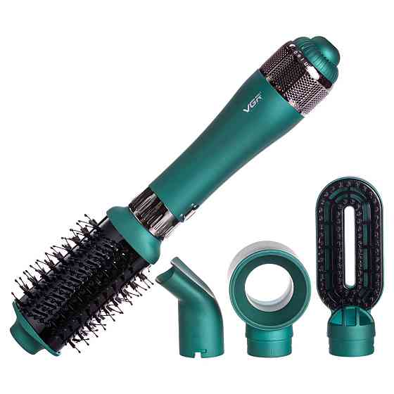VGR Фен-щітка 4в1 з насадками, 1000 Вт професійний VGR V-493 Коломыя