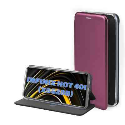 Чехол для мобильного телефона BeCover Exclusive Infinix Hot 40i (X6528B) Burgundy (711229) Винница
