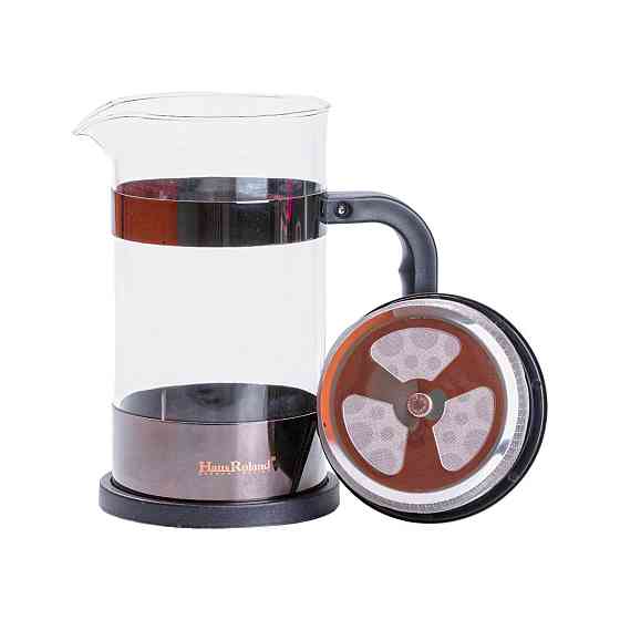 TS Kitchen Заварник для чаю 1 літр з френч пресу чорний HP33538B Київ