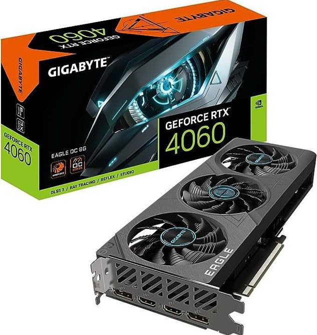 Видеокарта: GEFORCE RTX 4060 3X Eagle 8Gb Киев - изображение 1