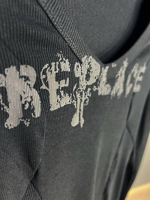 Лонгслів жіночий A-N 25079 рубчик реглан v-виріз з написом принт корсетні шви one size, чорний, one size Київ - фото 10