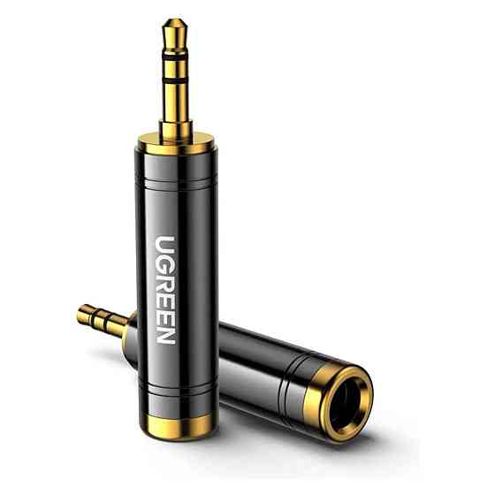 Перехідник UGREEN AV168 3.5 мм "тато" - 6.35 мм "мама" Adapter 1pcs(UGR-60711) UGR-60711 Одеса