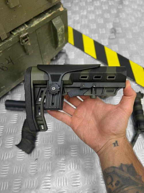 Набор приклад телескопический олива Одесса - изображение 3