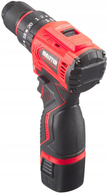 Акумуляторний шурупокрут Majster Polska 20В + 2 акумулятори 1,5А·год (Польща) Київ - фото 2