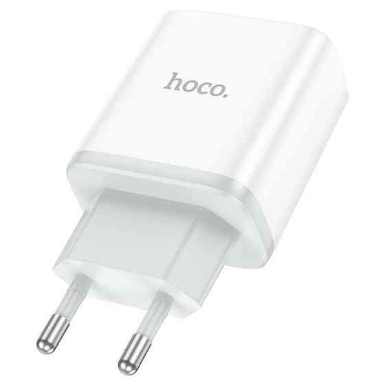 Мережевий зарядний пристрій HOCO C104A Stage single port PD20W charger White Одеса