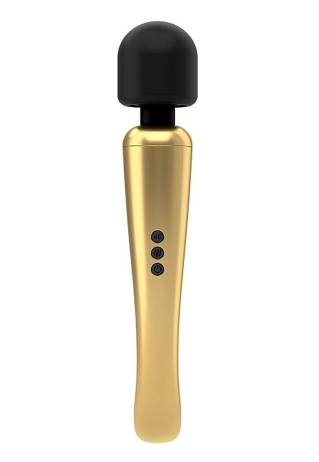 Мощный вибромассажер Dorcel Megawand Gold перезаряжаемый, 160 режимов Sex Aura Киев - изображение 2