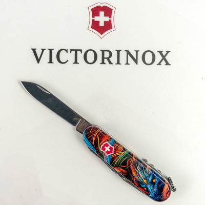 Нож Victorinox Climber Zodiac Сапфіровий дракон (1.3703_Z3260p) Винница - изображение 11