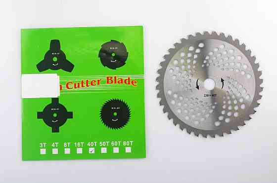 Нож мотокосы 40T (Ø230/22.4 mm) (победитовые зубья) Мукачево