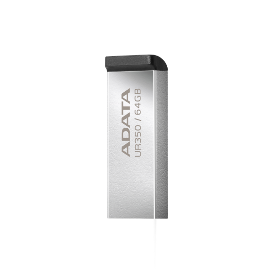 Флеш-накопичувач ADATA USB 3.2 UR 350 64Gb Silver/Black Одеса