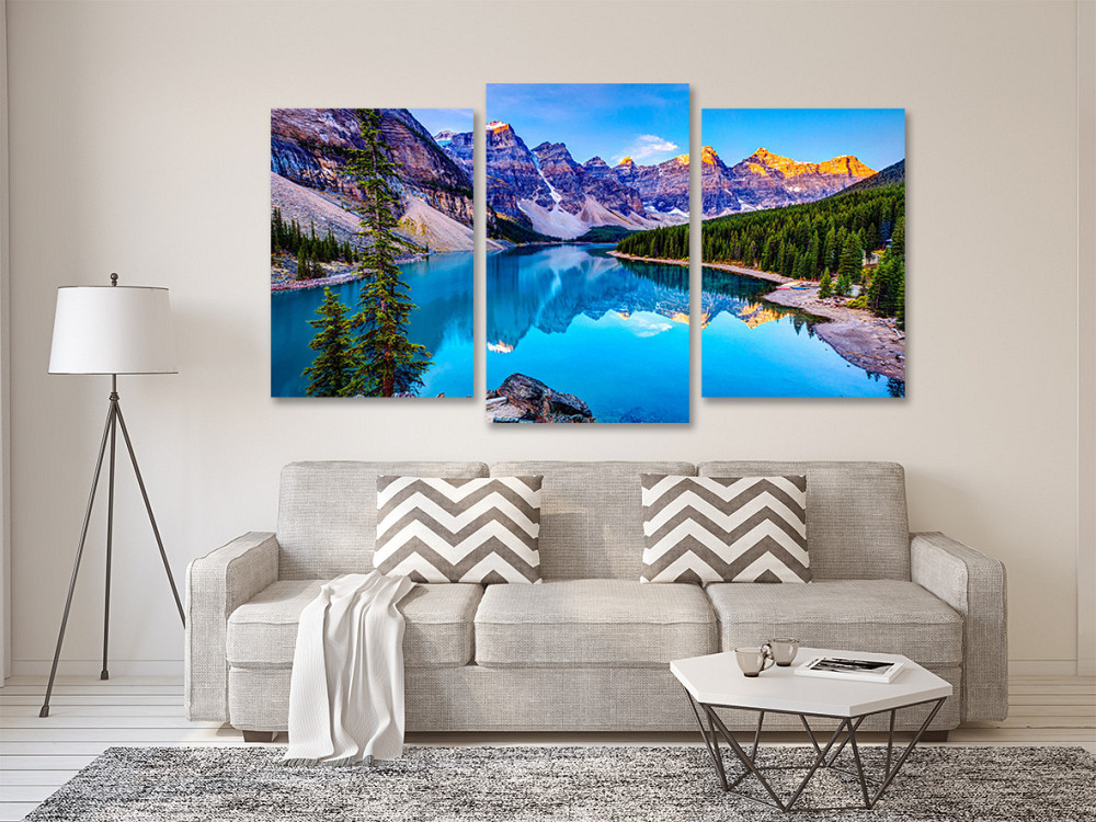 Модульна картина у вітальню/ спальню  Гірський пейзаж   Art-552_3 Київ - фото 2