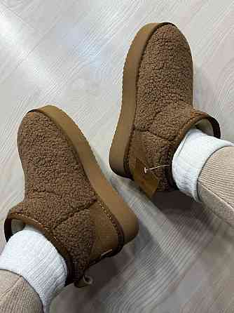 Угги женские Itts 1707-2 с мехом тедди на платформе коричневые, 39, 24,5 см Киев