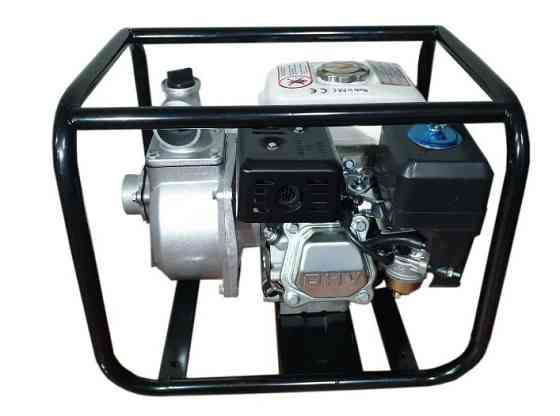 Мотопомпа BX-7014 для води 500 л/хв, 7 м всмоктування, 30 м подача, 6,5 К.С, 4-тактний двигун Одеса