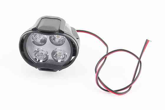 Фара додаткова світлодіодна вологозахисна - 4 LED з кріпленням, 65*50мм Бершадь