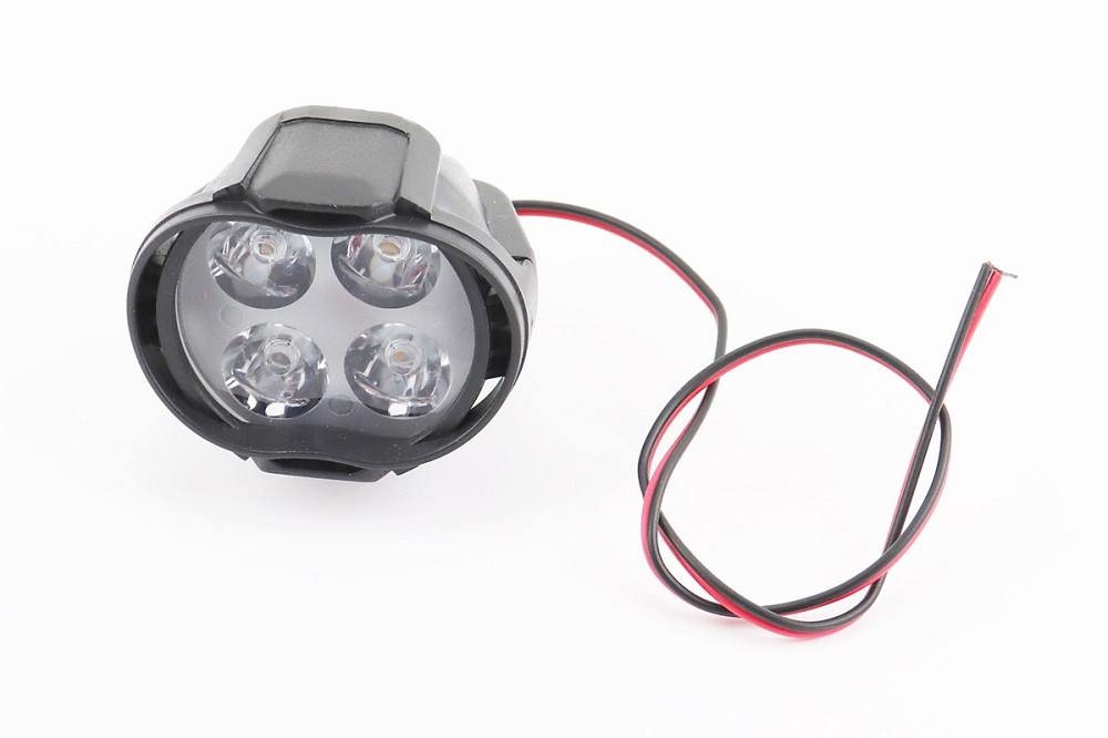 Фара додаткова світлодіодна вологозахисна - 4 LED з кріпленням, 65*50мм Бершадь - изображение 1