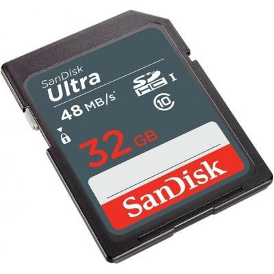 Карта памяти SanDisk 32GB SDHC class 10 UHS-I Ultra Lite (SDSDUNR-032G-GN3IN) Винница - изображение 2
