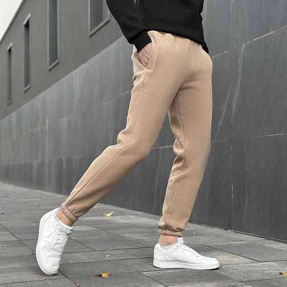 Чоловічі штани джогери з кишенями кемел Pobedov 007 ЗИМА Київ