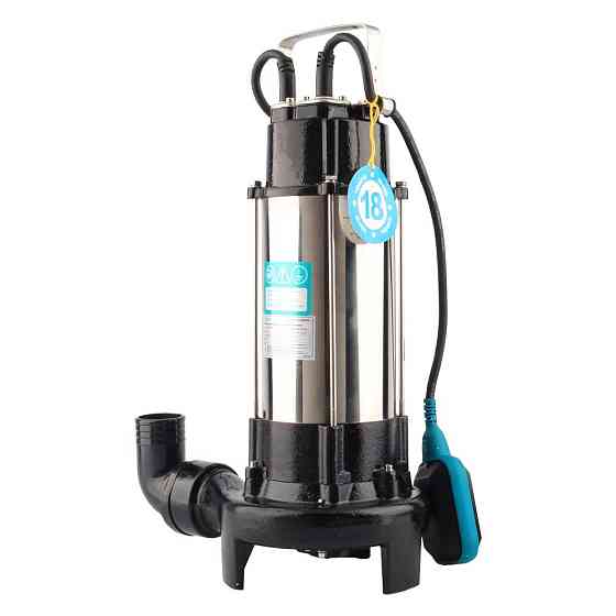 Насос канализационный 1.3кВт Hmax 12м Qmax 300л/мин (с ножом) AQUATICA (773332) Ровно