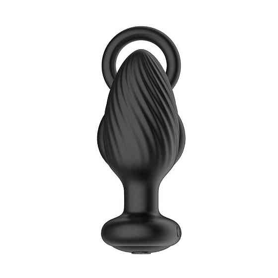 Анальная вибропробка Nexus Tornado Cock and Ball Ring вращение+вибрация, эрекционное кольцо, пульт Sex Aura Киев