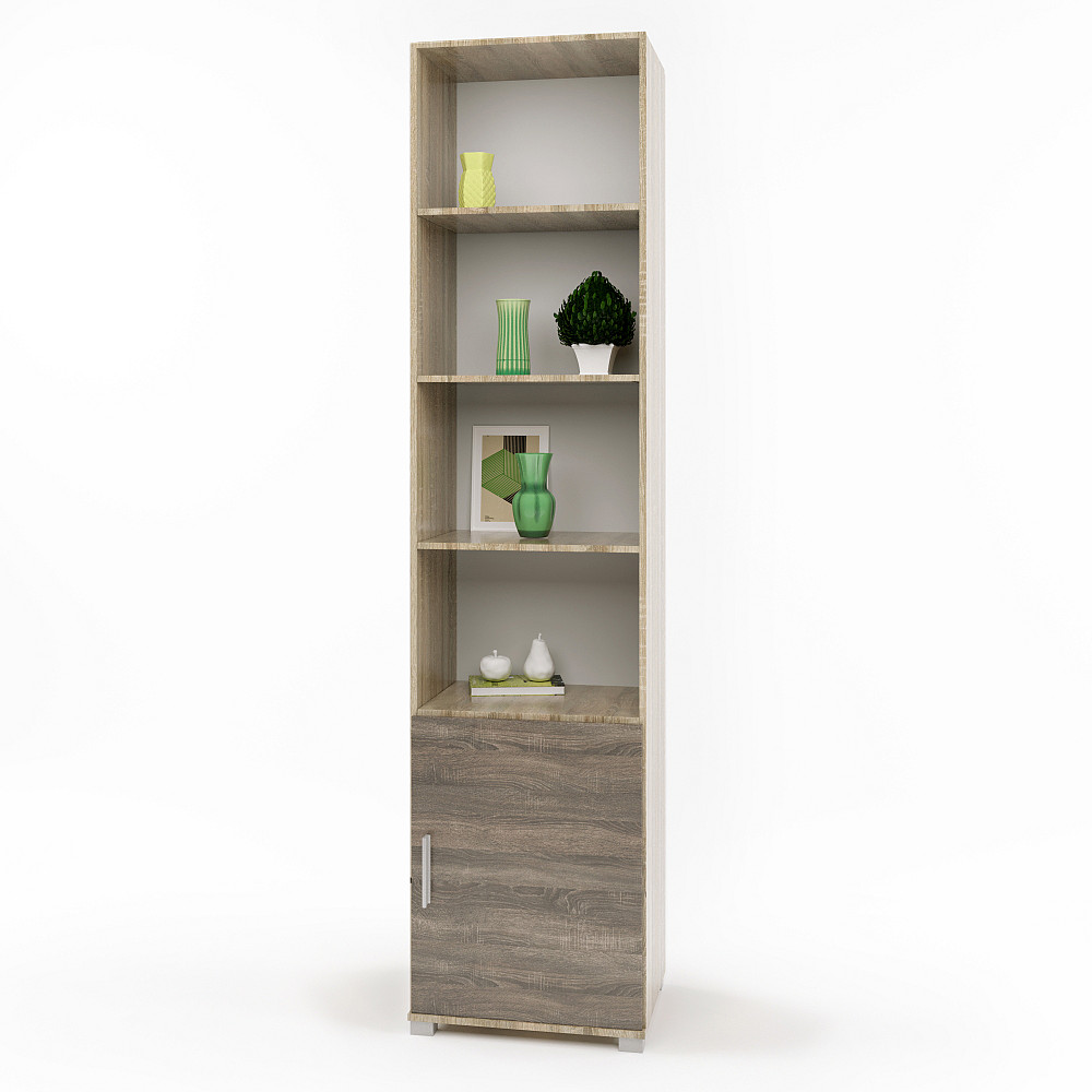 Шафа-пенал відкритий Еверест Бриз-14 сонома + трюфель (DTM-2282) Дніпро - фото 2