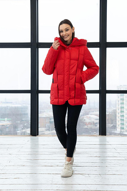 Женская модная демисезонная куртка. Курточка женская весенняя.  44-56р Киев - изображение 8