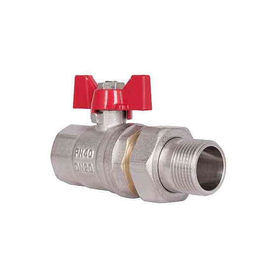 Кран кульовий "Американка" Thermo Alliance Standart прямий 3/4" ВЗ SD220W20 Київ