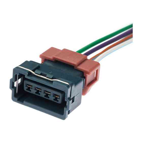 Роз'єм конектор с проводом, 4-кон., метал, PB187-04446, KUM Японія, Корея універс., Hyundai, Kia, Mitsubishi 47787 Київ