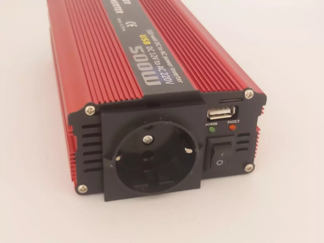 Універсальний інвертор Wave Inverter 500 Вт 12-220В Вінниця - фото 7