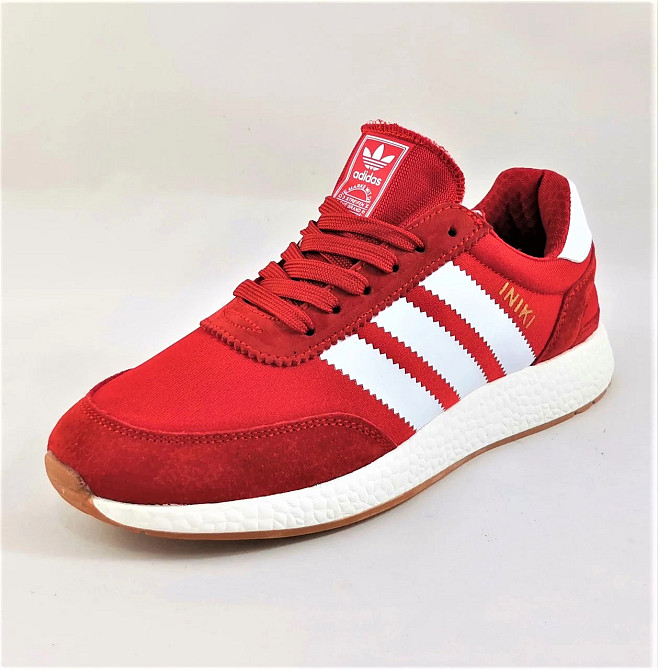 Кроссовки Adidas Iniki Runner Boost Красные Женские Адидас (размеры: 38) Видео Обзор Днепр - изображение 5