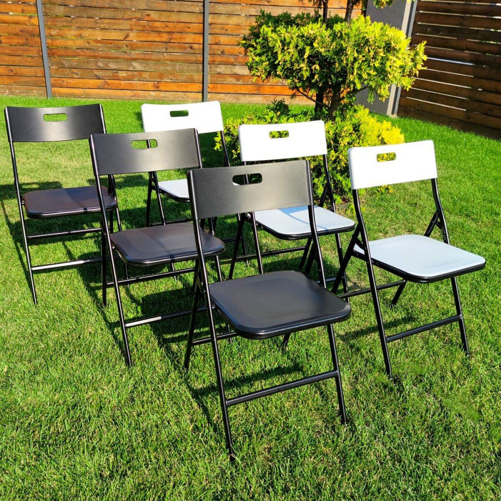 Складной стілець 46х42,5х86см Чорний SW-00001611 Київ - фото 6