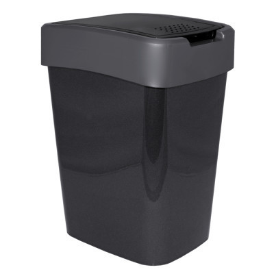 Контейнер для мусора Алеана Евро гранит/серый 25 л (4823052321574) Винница - изображение 1