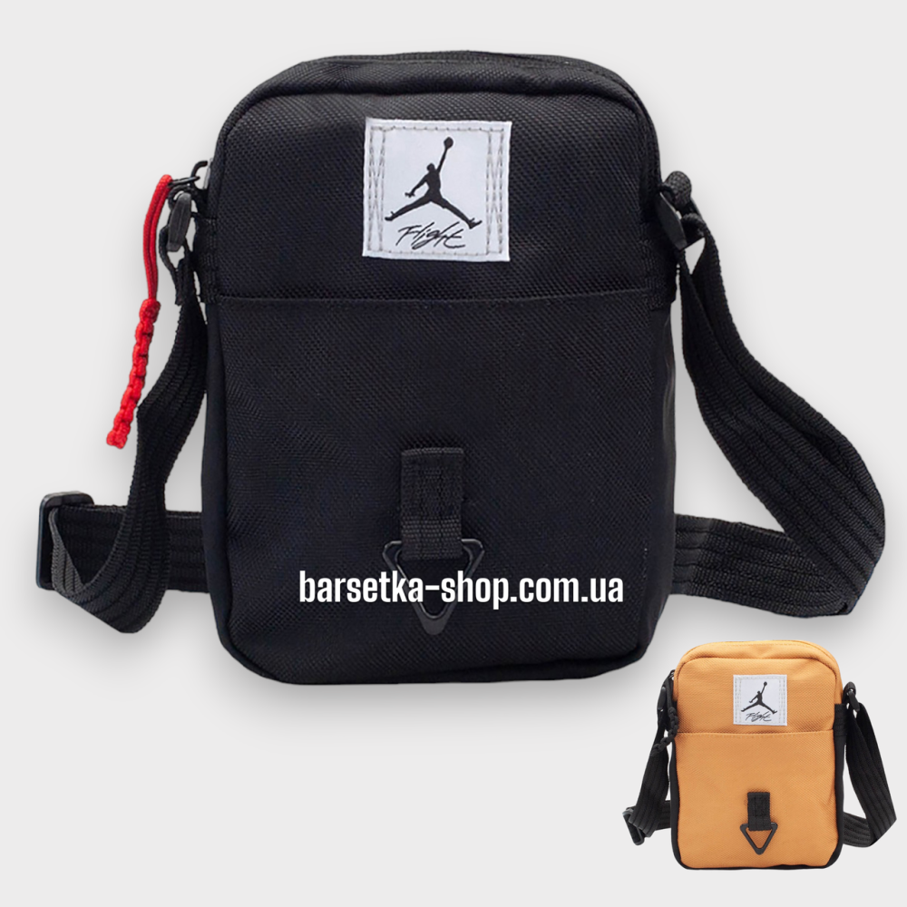 Сумка через плече Jordan Flight 18*13 чорний Запоріжжя - фото 1